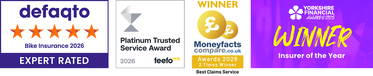 A collection of images showing the awards that The Insurance Emporium has won